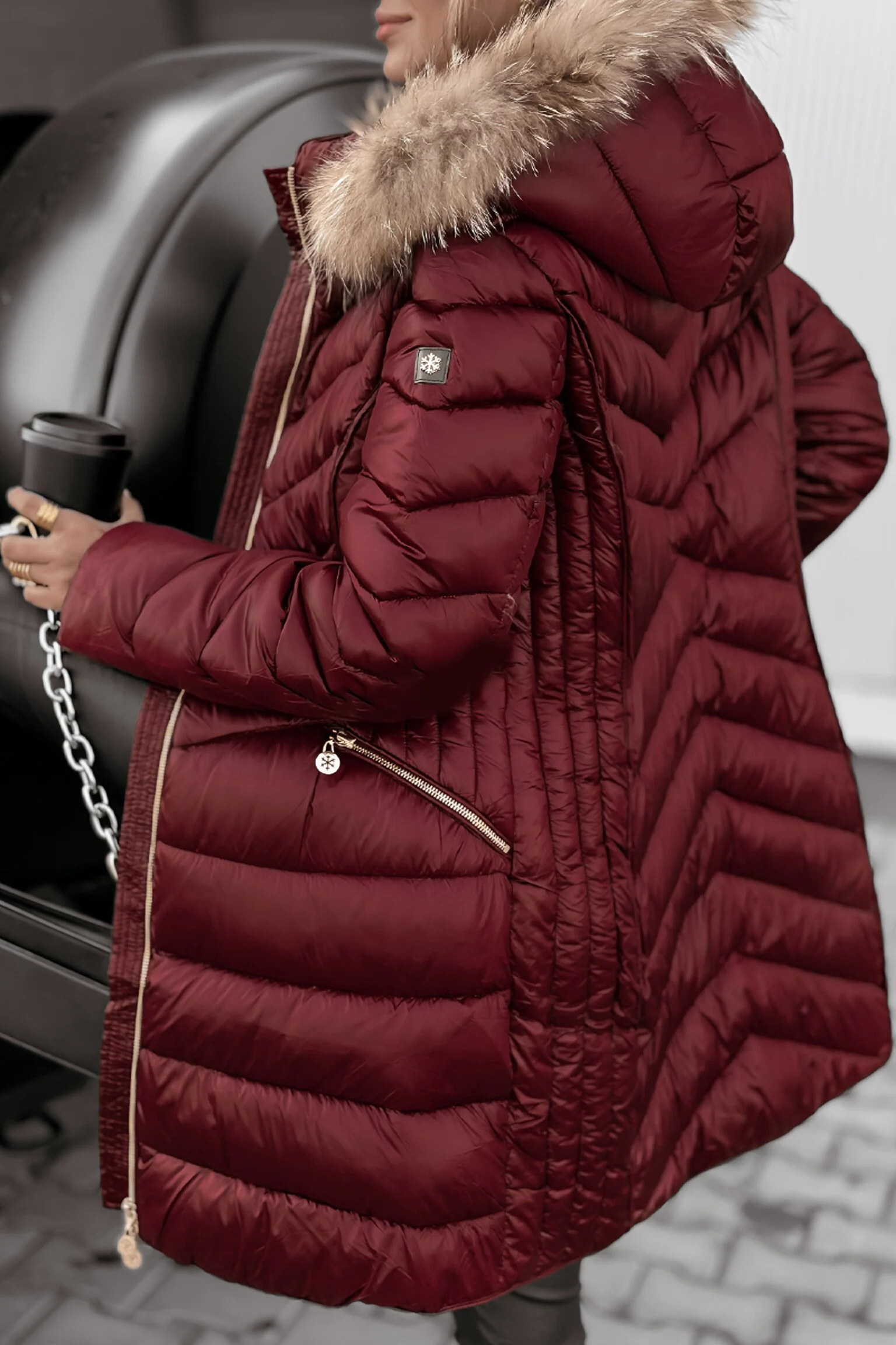 Women's Winter Hooded Warm Cotton Coat
